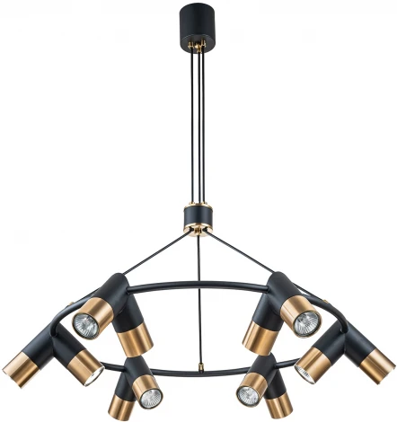 Подвесной светильник 11036/12P Black Indigo Doppio V000455 (220V, на проводе)