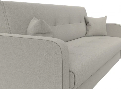 Диван-книжка Надежда (Бежевый/Рогожка) Лига Диванов арт.121127