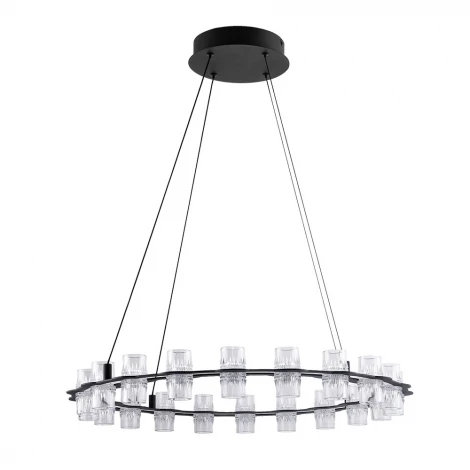 Подвесной светильник Divinare Monna 1933/06 SP-44 (LED, 220V, на тросе, кольцо)