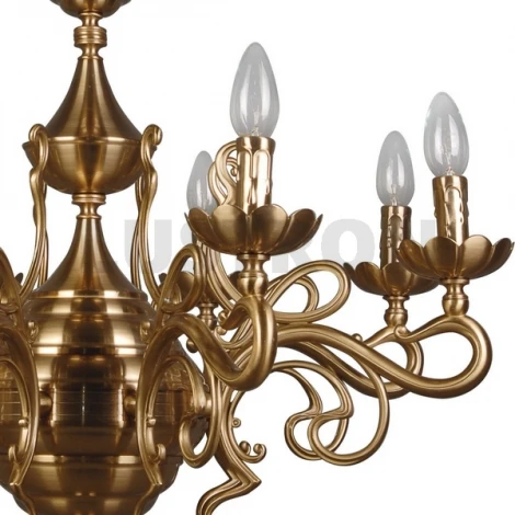 Подвесная люстра N-Light 312 312-08-52 старое золото