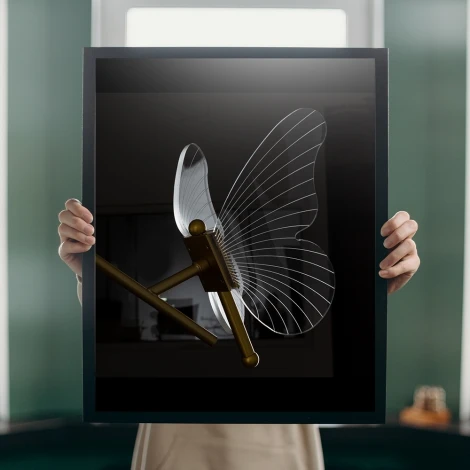 Бра Darcy A2187AP-1GO Arte Lamp (LED, 220V, бабочки)