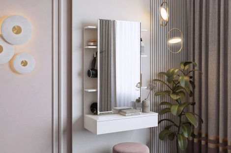 Трюмо Арина, цвет белый рамух Mebelson (арт.STA-01.1747)