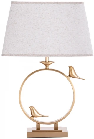 Интерьерная настольная лампа Arte Lamp Rizzi A2230LT-1PB (кольцо, птички)