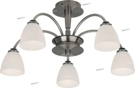 Потолочная люстра N-Light P-805 P-805/5 satin chrome