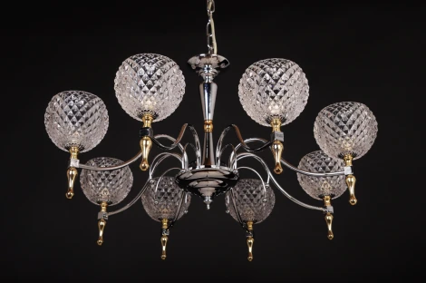 Подвесная люстра Abrasax 6565/8 (220V, на цепи)