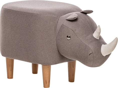 Пуф Leset Rhino COMBI (Фанера,Массив дерева,Рогожка) арт.2500000098444