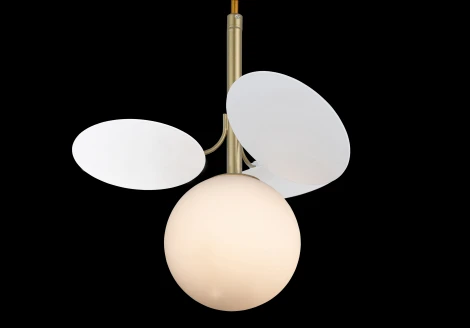 Подвесной светильник Loft IT Matisse 10008/1P white (для детской, 220V, на проводе, шар)