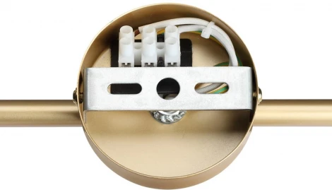 Бра Lumion Toronto 6560/2W золотой/прозрачный/металл/стекло G9 2*20W 220V