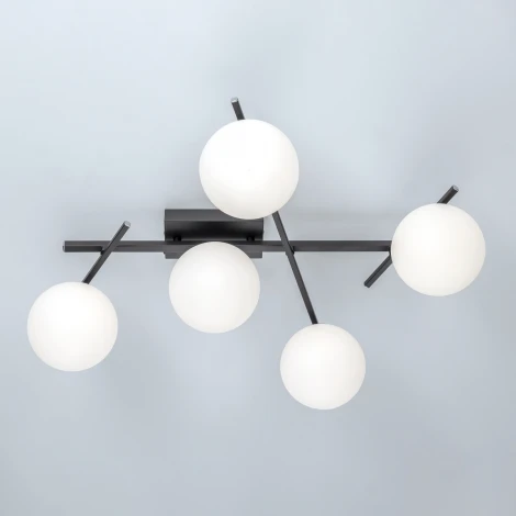 Потолочная люстра на штанге Citilux Dorsy CL223152 (регулировка яркости, LED, 220V, пульт управления, шарики)