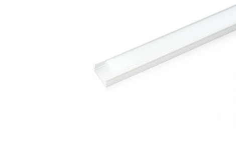Профиль накладной для светодиодной ленты Feron 10374 белый CAB262