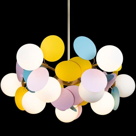 Потолочная люстра на штанге Loft IT Matisse 10008/10 mult (220V, шарики)