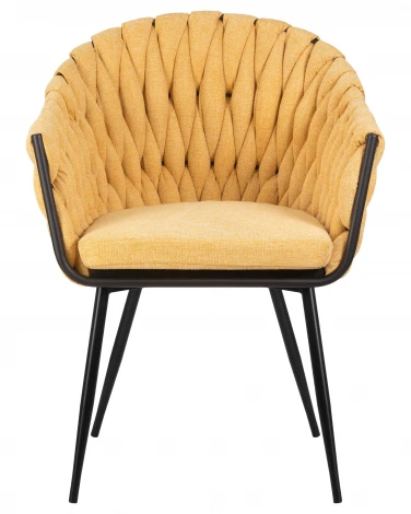 Набор 2 шт стул обеденный DOBRIN MATILDA (жёлтая ткань (LAR 275-8))