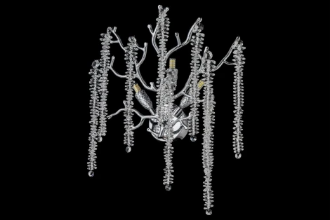 Бра хрустальное Dio D`arte Tavenna Nickel Tavenna H 2.40.100 N (220V)