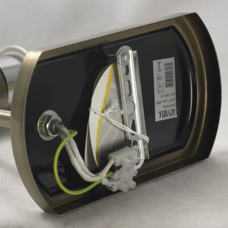 Бра Lussole Sona LSL-3001-01V (220V, выключатель, IP21)