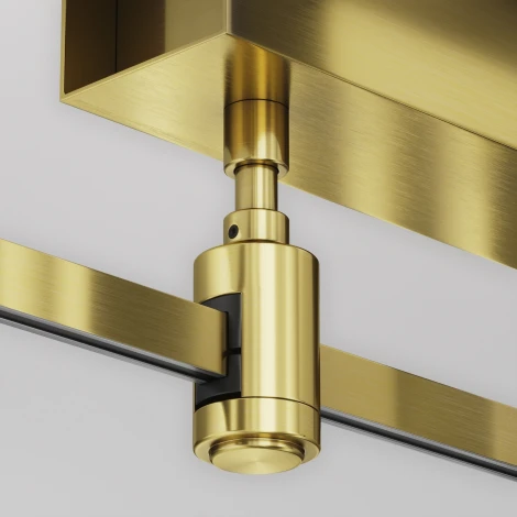 Основание потолочное Short для блока питания с вводом питания Flarity латунь Maytoni Accessories for tracks Flarity TRA156С-BB1-BS