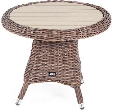 "Равенна" кофейный стол из искусственного ротанга, цвет коричневый 4SIS арт.УТ-00001775