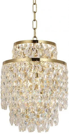 Подвесная люстра Newport 8530 8530/30 С gold polished (220V, на цепи, круглые)