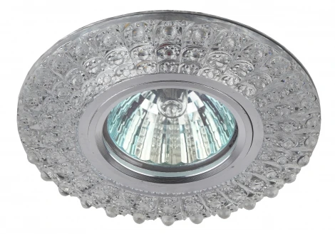 Встраиваемый точечный светильник Эра DK LD2 SL/WH (220V, круглые)