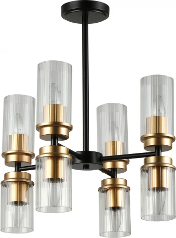 Потолочная люстра на штанге Reluce 74671-0.3-4+4 (220V)