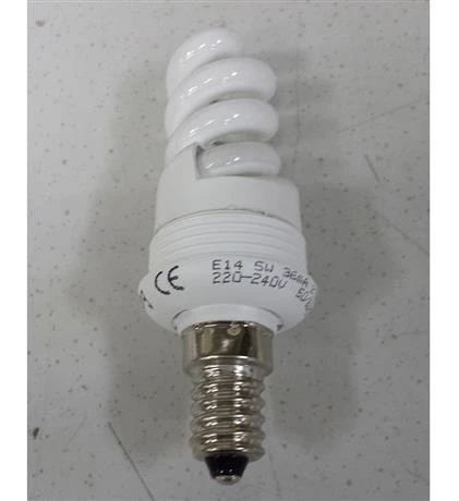 Лампочка люминесцентная спиралевидная белая E14 5W 220V 2700K белое свечение MarkSlojd Dallas 550230