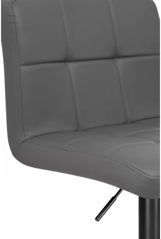 Барный стул Woodville Paskal (Металл, Экокожа/Черный) арт.15905