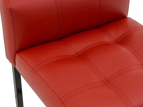 Стул барный Wilson ОГОГО (арт.331948), (Ткань/Красный)