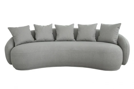 87YY-22085 Диван Форли (Forli) светло-серый 250*116*72см Garda Decor