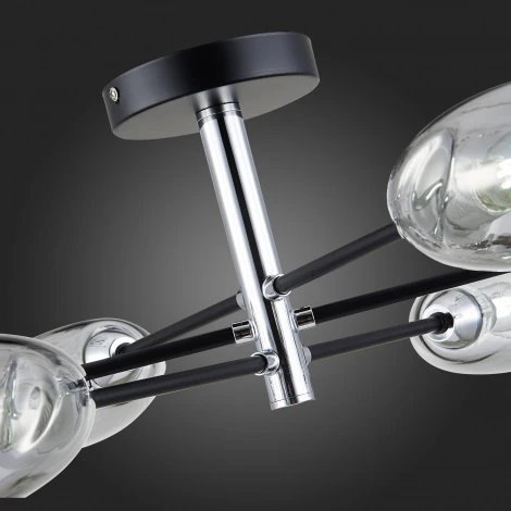 Потолочная люстра Evoluce Gloa SLE155512-06 (220V, шарики)