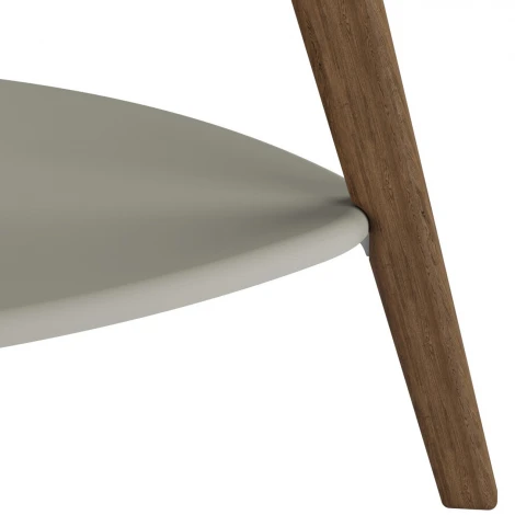 Стол журнальный Бруклин латте/орех кантри Mebelik 009936