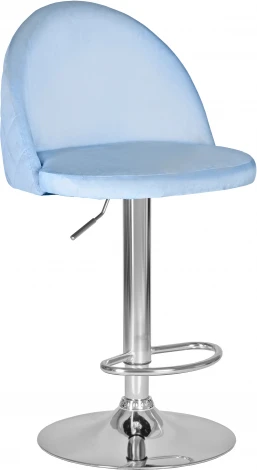Стул барный DOBRIN MILANA (пудрово-голубой велюр (MJ9-74))