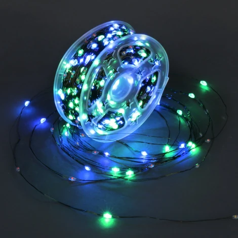 Гирлянда светодиодная Роса 100м 1000LED с контроллером и пультом Sneha A-929 MIX