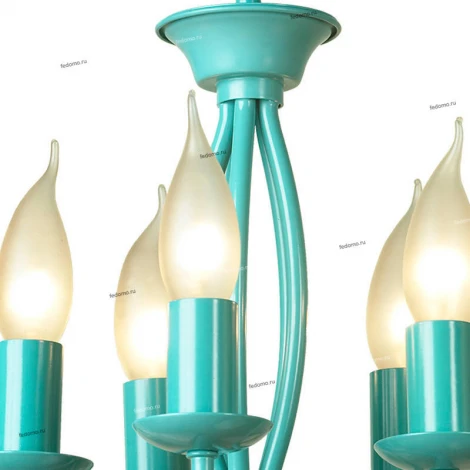 Подвесная люстра Lussole Lgo Congress LSP-9914 (220V, на цепи, подсвечник, свеча, IP21)