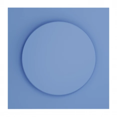 Накладка для светорегулятора поворотно-нажимного (деним) Voltum S70 VLS002015