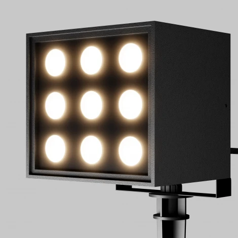 Грунтовый светильник Maytoni Ares O309FL-L18B3K (LED, 220V, IP65)