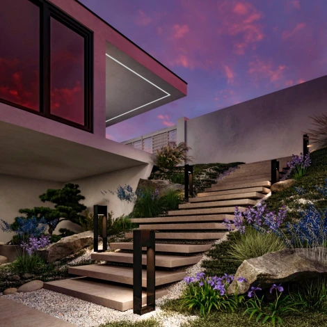 Наземный уличный светильник Maytoni Gran O465FL-L16GF3K (LED, 220V, IP54)