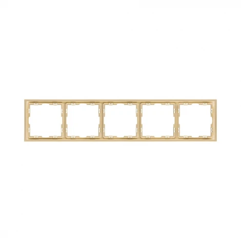 Рамка 5-постовая золотой Kollinger Eclipse EC5GD