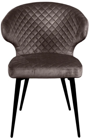 Стул Richard ромб, бархат антрацит 14 Top Concept 77335