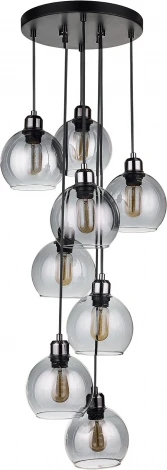 Подвесной светильник каскадный 33 ИДЕИ PND180.08.01.004.DC-P01GR (220V, на проводе)