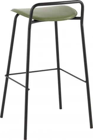 Стул барный Mantis экокожа зеленый Stool Group (арт.УТ000038916)