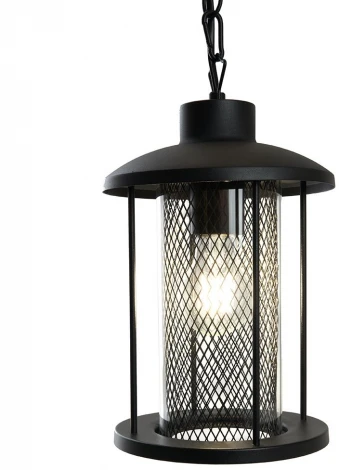 Уличный подвесной светильник Feron Бордо 48389 PL725 60W E27 черный
