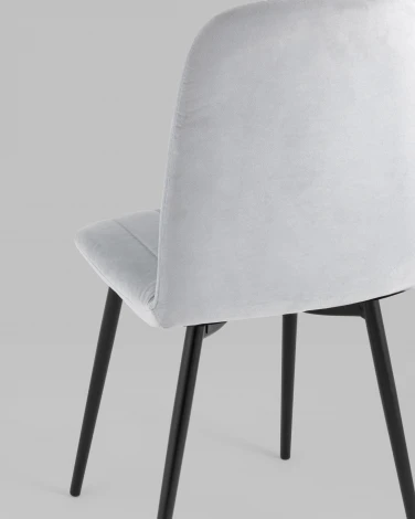 Стул Stool Group Easy велюр светло-серый УТ000034884