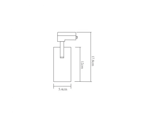 Трековый светильник Arte Lamp Regulus A4568PL-1WH (LED, 220V)