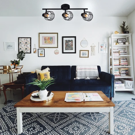 Настенно-потолочный спот Escada Rook 689/3P Black 3x40Вт E14, металл, чёрный