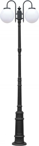 Наземный фонарь IP44 Oasis Light GLOBO L 88210LA/10/E7/down Bl в форме шара (220V, фонарь, шар)