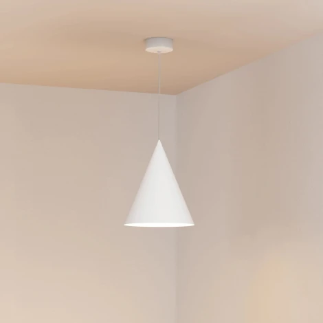 Подвесной светильник SP-MAKOTO-R350-14W Warm3000 (WH, 36 deg, 230V, TRIAC) (Arlight, IP20 Металл) 054412 (LED, на проводе)