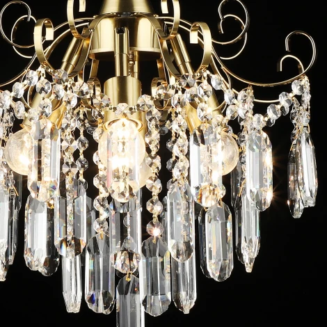 Подвесная люстра хрустальная Reluce 68520-0.4-04 COP