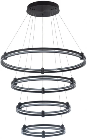Подвесной светильник ярусный 4006/02/04P Stilfort (регулировка яркости, LED, 220V, пульт управления, на тросе)