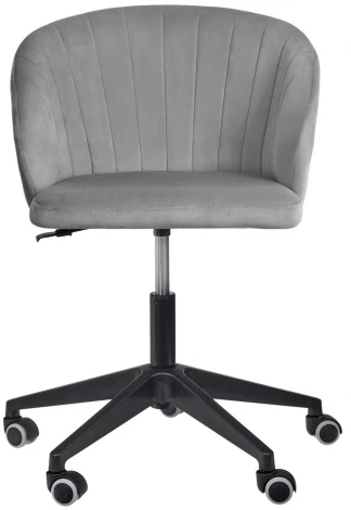 Стул Paola вращающийся на колесиках темно-серый Bradex Home RF 0042