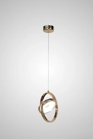 Подвесной светильник светодиодный AM Group AM450 GOLD (220V, на проводе, круглые)