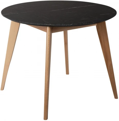 Стол R-Home Лунд круглый д.960 Мрамор Графит